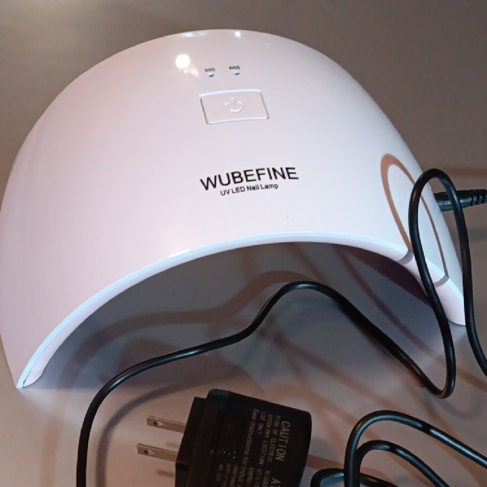 WUBEFINE UV LED Nail Lamp in White